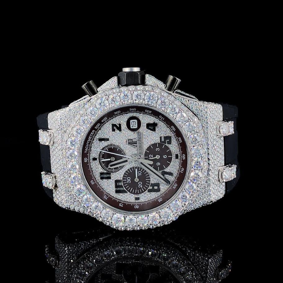 lab stone AP rubber band watch